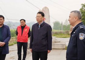 陈远督导检查清明节期间安全生产工作