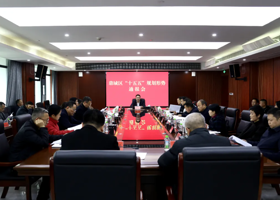 陈远主持召开鼎城区“十五五”规划形势通报会