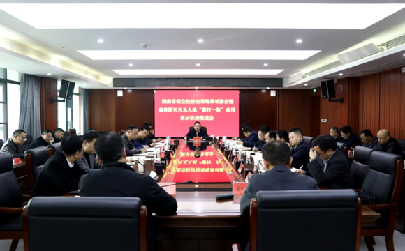 陈远主持召开湖南省低空经济应用场景对接暨森林防灭火无人机“察打一体”应用展示活动筹备会