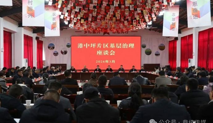 陈远主持召开鼎城区港中坪片区基层治理座谈会