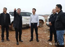 何朝辉督导安全生产、春耕备耕等工作