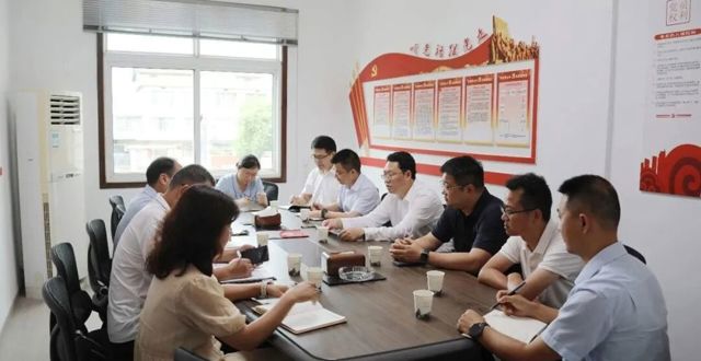 陈远带队走访调研部分重点企业