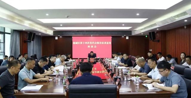 陈远就党代会报告征求意见建议