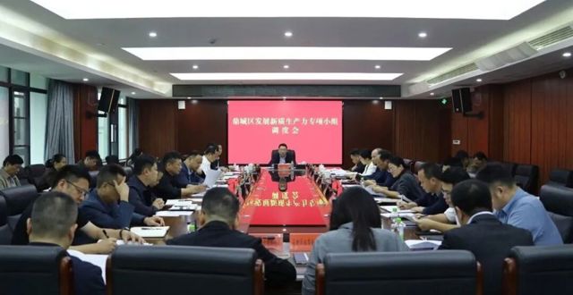 陈远主持召开鼎城区发展新质生产力专项小组调度会